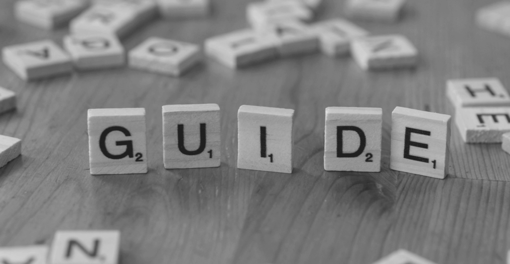 This image of scrabble tiles spelling the word "guide" illustrates our discussion topic: New gTLD applications, and the latest from ICANN's draft applicants guidebook.