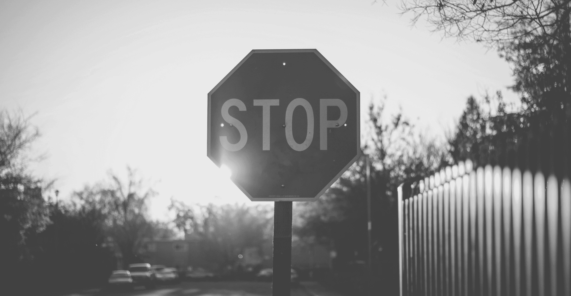 This image of a stop sign illustrates our discussion topic: Objection handling for ICANN's new domain registration phase.